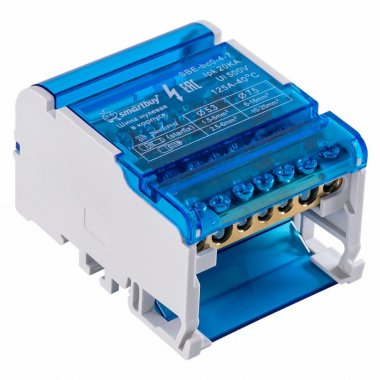 Фотография товара 'Smartbuy SBE-bc0-4-7 Шина на DIN-рейку в корпусе 4х7'