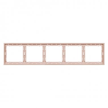 Фотография товара 'Smartbuy SBE-09i-00-FR-5 Рамка 5-местная бежевая Капелла'