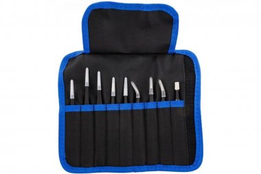 Фотография товара 'Smartbuy SBT-TWES-9p1 Набор пинцетов антистатических, 9 шт, нерж. сталь'