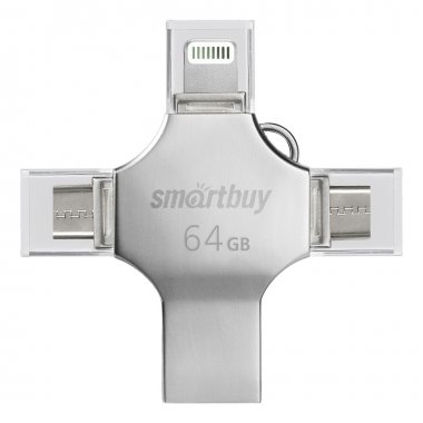 Фотография товара 'Smartbuy SB064GBMC15 UFD 3.0/3.1 064GB MC15 Metal Quad'
