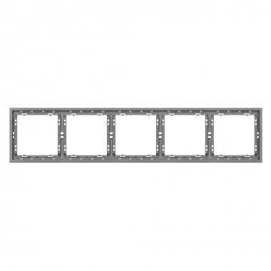 Фотография товара 'Smartbuy SBE-09g-00-FR-5 Рамка 5-местная графит Капелла'