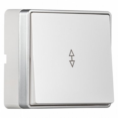 Фотография товара 'Smartbuy SBE-07w-10-SW12-0 Выключатель проходной 1-клавишный 10А'