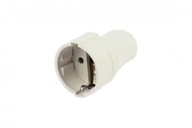 Фотография товара 'Smartbuy SBE-16-S01-wz Штепсельное гнездо, с заземлением белое 16А 250В'