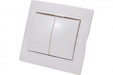 Фотография товара 'Smartbuy SBE-01w-10-SW2-0 Выключатель 2-клавишный 10А белый Венера'