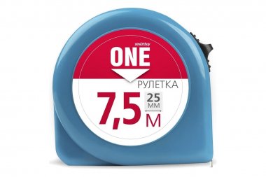 Фотография товара 'Smartbuy SBT-MTP-7525P1 Рулетка измерительная,7.5мх25мм,пластиковый корпус'