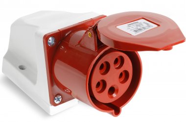 Фотография товара 'Smartbuy SBE-16-LS5-380 Розетка стационарная наружная 115 3Р+РЕ+N 16А'