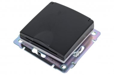 Фотография товара 'Smartbuy SBE-05b-16-S1-ZK Розетка с заземлением и крышкой 16 А'