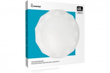 Фотография товара 'Smartbuy SBL-GOSH-48-65 Светодиодный потолочный светильник 48Вт 380*55мм'