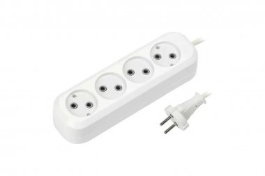 Фотография товара 'Smartbuy SBE-16-4-10m-Z Удлинитель, 4 гнезда 10 метров 16А/3,5кВт ПВС 3х1,0'