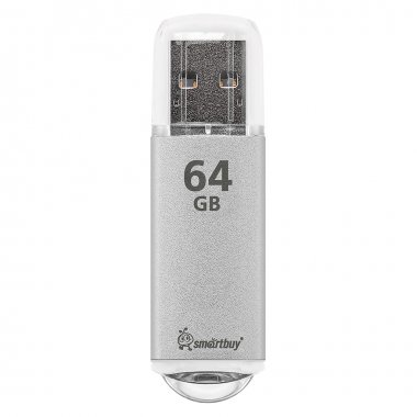Фотография товара 'Smartbuy SB64GBVC-S UFD 2.0 064GB V-Cut Silver'
