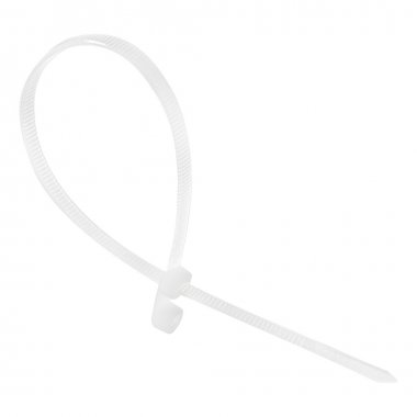 Фотография товара 'Smartbuy SBE-CTH-48-300-w Хомут нейлоновый с монтажным отверстием 4,8х300мм'
