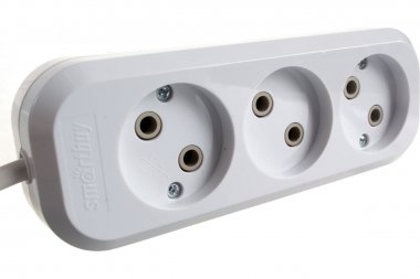 Фотография товара 'Smartbuy SBE-10-3-02-N Удлинитель, 3 гнезда 2 метра 10А/2,2кВт'