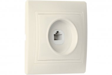 Фотография товара 'Smartbuy SBE-01i-S1-RJ Розетка компьютерная RJ-45 1-местная'