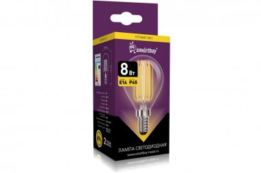 Фотография товара 'Smartbuy SBL-P45F-8-27K-E14 Светодиодная (LED) Лампа FIL'