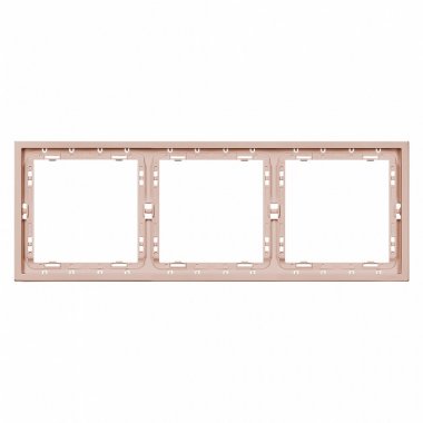Фотография товара 'Smartbuy SBE-09i-00-FR-3 Рамка 3-местная бежевая Капелла'
