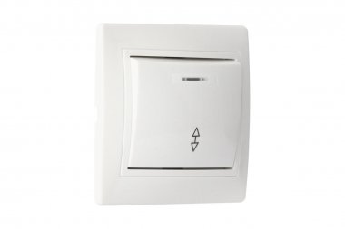 Фотография товара 'Smartbuy SBE-01w-10-SW12-1-c Выключатель проходной 1-клавишный с индикатором, керамика 10А'