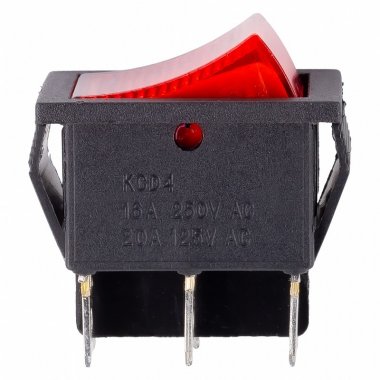 Фотография товара 'Smartbuy SBE-16-S32r Переключатель клавишный 250В 16А (6с) ON-OFF-ON'