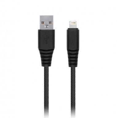 Фотография товара 'Smartbuy iK-520n-2 Дата-кабель USB - 8-pin для Apple, "карбон"'