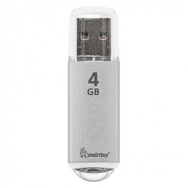 Фотография товара 'Smartbuy SB4GBVC-S UFD 2.0 004GB V-Cut Silver'