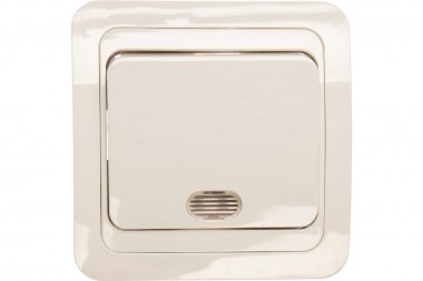 Фотография товара 'Smartbuy SBE-02w-10-SW1-1-c Выключатель 1-клавишный с индикатором 10А белый'