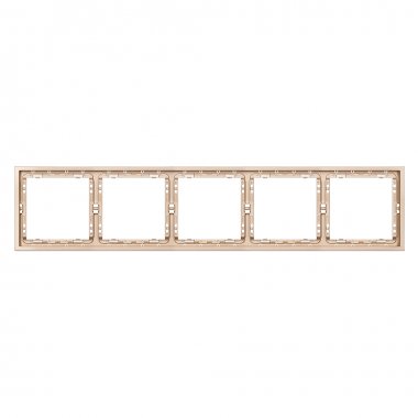 Фотография товара 'Smartbuy SBE-09c-00-FR-5 Рамка 5-местная шампань Капелла'
