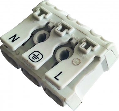 Фотография товара 'Smartbuy SBE-sc-3 Клемма пружинная соединительная КСП3-L+N, 16A'