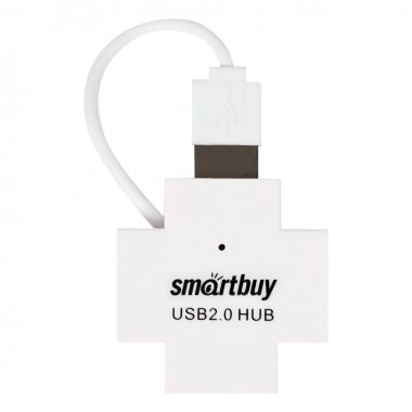 Фотография товара 'Smartbuy SBHA-6900-W USB 2.0 Хаб 6900, 4 порта'