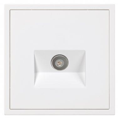 Фотография товара 'Smartbuy SBE-09w-S1-TV Розетка телевизионная 1-местная 75Ом 5-862МГц'