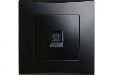 Фотография товара 'Smartbuy SBE-08b-S1-RJ Розетка компьютерная RJ-45 черная Вега'