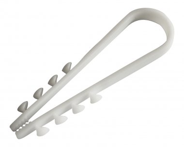 Фотография товара 'Smartbuy SBE-CJ-18-w Дюбель-хомут для круглого кабеля 11x18 мм нейлон'