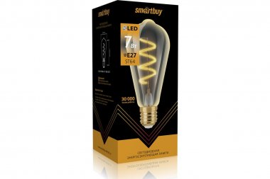 Фотография товара 'Smartbuy SBL-ST64Art-7-30K-E27 Светодиодная (LED) Лампа ART'