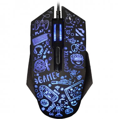 Фотография товара 'Smartbuy SBM-745G-K Мышь игровая проводная RUSH X15'