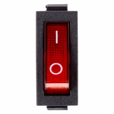 Фотография товара 'Smartbuy SBE-06-S34r Выключатель клавишный 250В 6А (4с) ON-OFF'