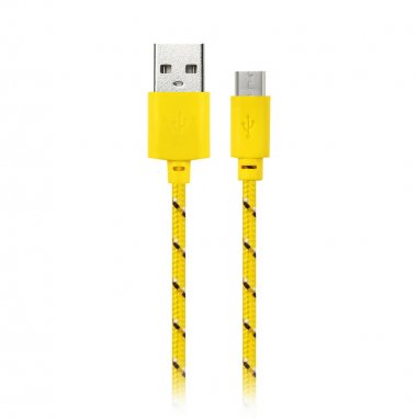 Фотография товара 'Smartbuy iK-12n yellow Дата-кабель USB - micro USB'