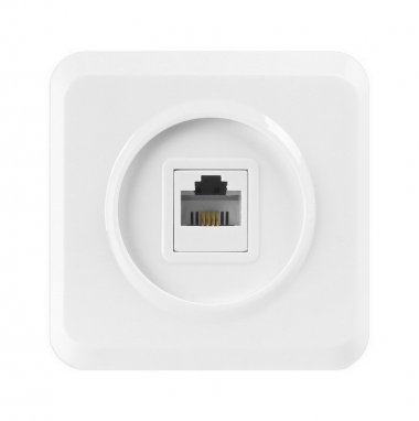 Фотография товара 'Smartbuy SBE-03w-S1-PH Розетка телефонная 1-местная'