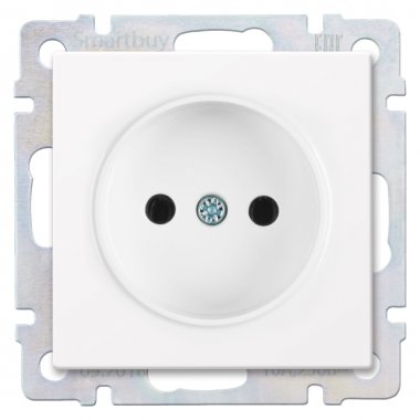 Фотография товара 'Smartbuy SBE-05w-16-S1-N Розетка без заземления 10А'