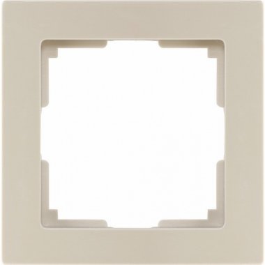 Фотография товара 'Smartbuy SBE-06i-Plastic-FR-1 Рамка 1-местная пластик бежевая'