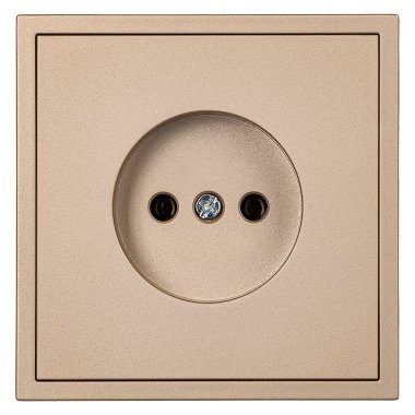 Фотография товара 'Smartbuy SBE-09c-10-S1-N Розетка 1-местная без заземления 10А шампань Капелла'