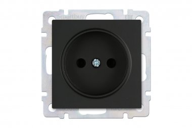 Фотография товара 'Smartbuy SBE-05b-16-S1-N Розетка без заземления 10А черная Нептун'
