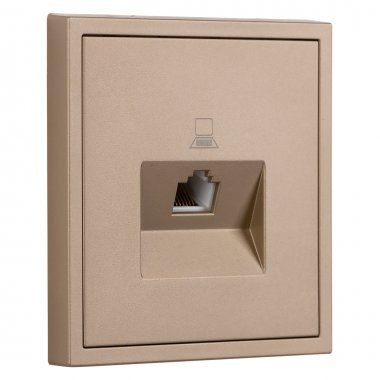 Фотография товара 'Smartbuy SBE-09c-S1-TV Розетка телевизионная 1-местная 75Ом 5-862МГц'