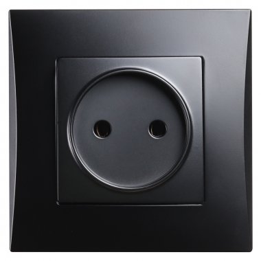 Фотография товара 'Smartbuy SBE-08b-10-S1-N Розетка без заземления 10А черная Вега'