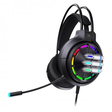 Фотография товара 'Smartbuy SBHG9800 Игровые наушники GUNNER, подсветка, 40мм динамик'