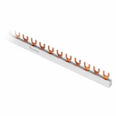 Фотография товара 'Smartbuy SBE-fork-2 Шина соединительная типа FORK (вилка), 2П, 63А'