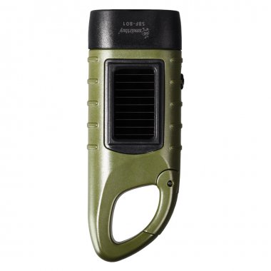 Фотография товара 'Smartbuy SBF-801 Фонарь с динамомашиной, и солнечной батареей, 3 LED'