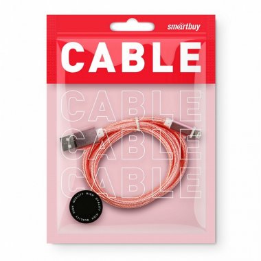 Фотография товара 'Smartbuy iK-512n red Дата-кабель USB - 8-pin для Apple'