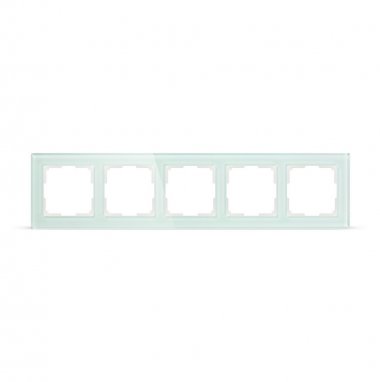 Фотография товара 'Smartbuy SBE-05i-Glass-FR-5 Рамка 5-местная стекло'