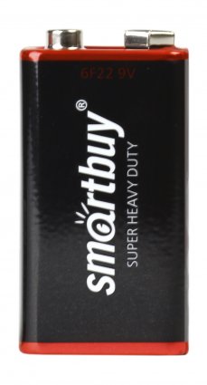 Фотография товара 'Smartbuy SBBZ-9V01S Батарейка солевая крона 6F22/1S (10/400)'