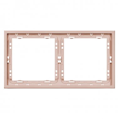 Фотография товара 'Smartbuy SBE-09i-00-FR-2 Рамка 2-местная бежевая Капелла'