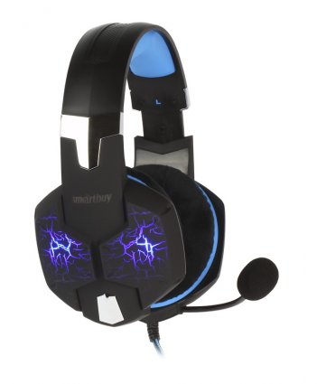 Фотография товара 'Smartbuy SBHG-3000 Игровая гарнитура RUSH TAIPAN, динамики 50мм'