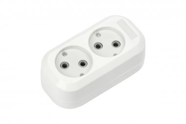 Фотография товара 'Smartbuy SBE-10-2-00-N Колодка бытовая, 2 гнезда 10А/2,2кВт'